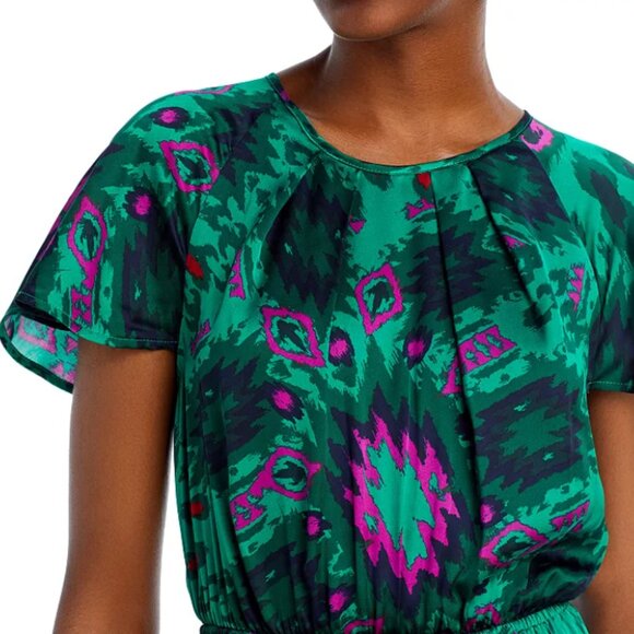 AQUA Flutter Sleeve Drawstring Waist Dress 70% off MRSP!! - Picture 2 of 3